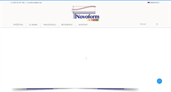 Desktop Screenshot of novoform.biz