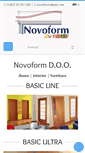 Mobile Screenshot of novoform.biz